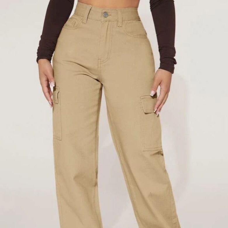 Calça Cargo Feminina com Regulagem - Afina e Modela seu Corpo