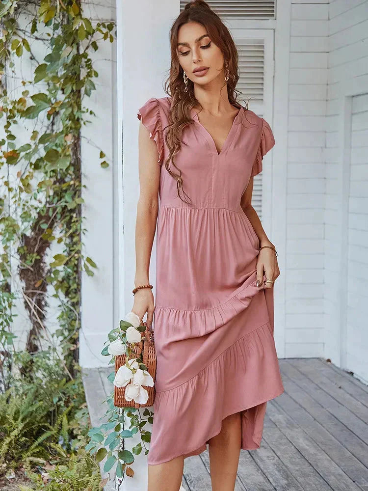 Vestido Midi Soltinho  - Renata