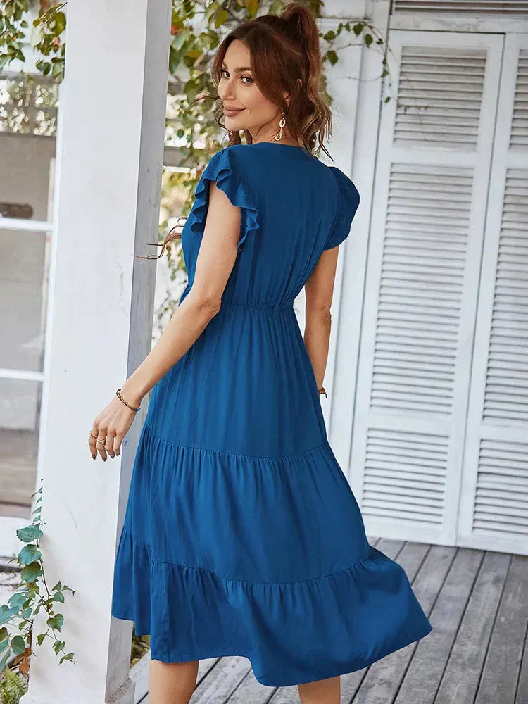 Vestido Midi Soltinho  - Renata